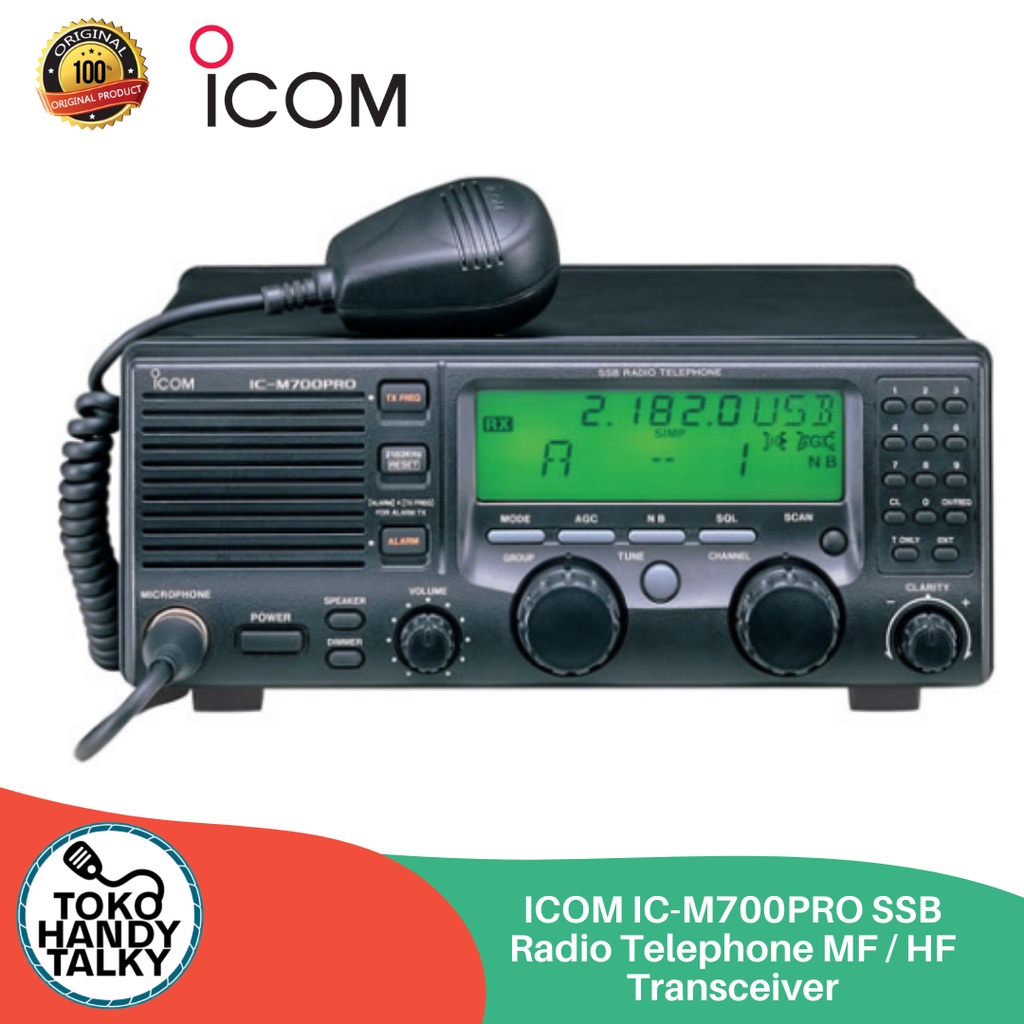 ICOM IC-M700PRO M700 SSB RADIO TELEPHONE MF / HF TRANSCEIVER NEW GARANSI RESMI