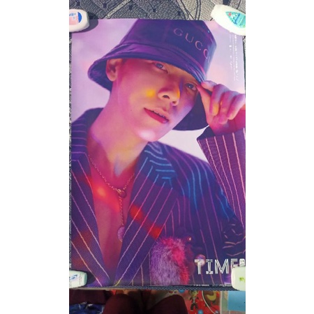 Poster Official ( Donghae ver.)Album Super Junior Time Slip