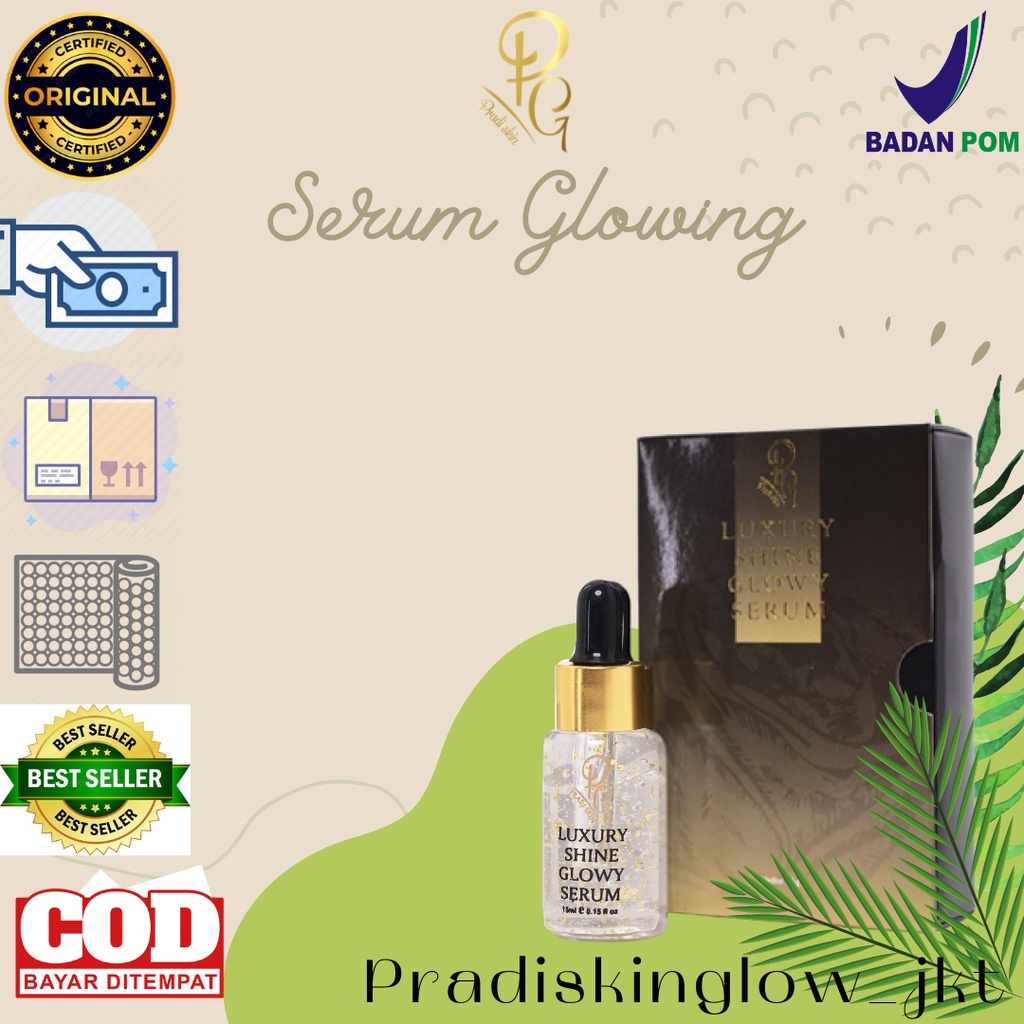 Serum Luxury Shine Glowling Pradiskin glow (15gr)
