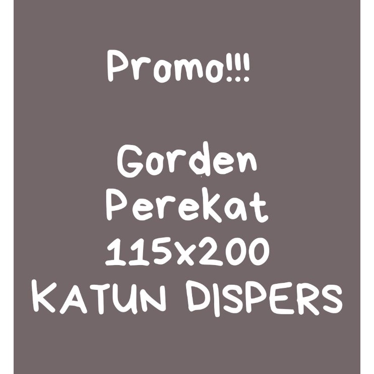 Obral!!! Gorden murah 115x200 !! Grosir gorden grosir horden