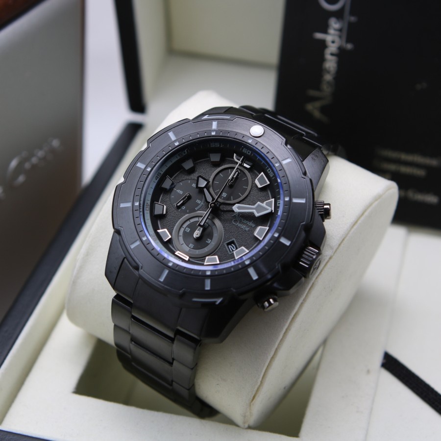 JAM TANGAN PRIA ALEXANDRE CHRISTIE AC 6606 RANTAI ORIGINAL GARANSI RESMI 1 TAHUN