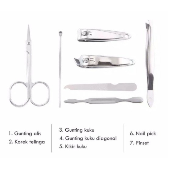 Menicure Set / Gunting Kuku ( Good Quality )