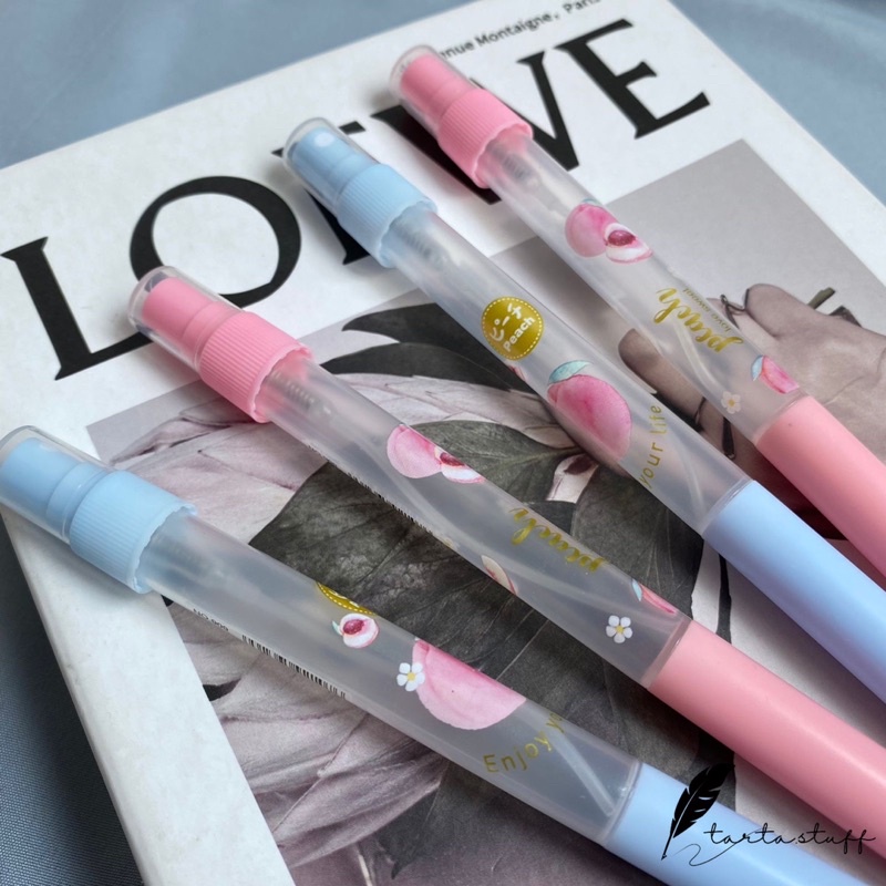 

PULPEN BATANG PARFUM 10ML MOTIF PEACH 1 SET ISI 4