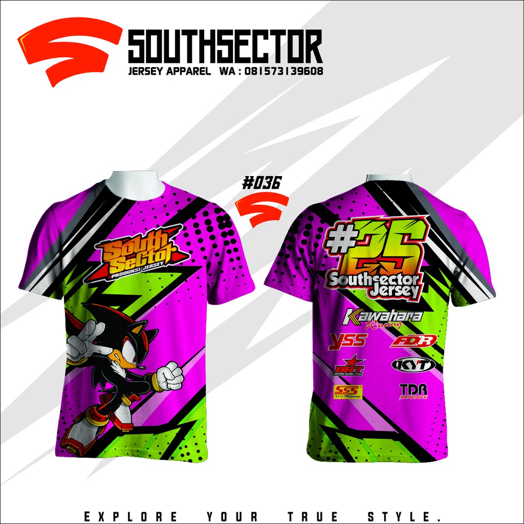Jersey Racing / Kaos Racing (CUSTOM NAMA)
