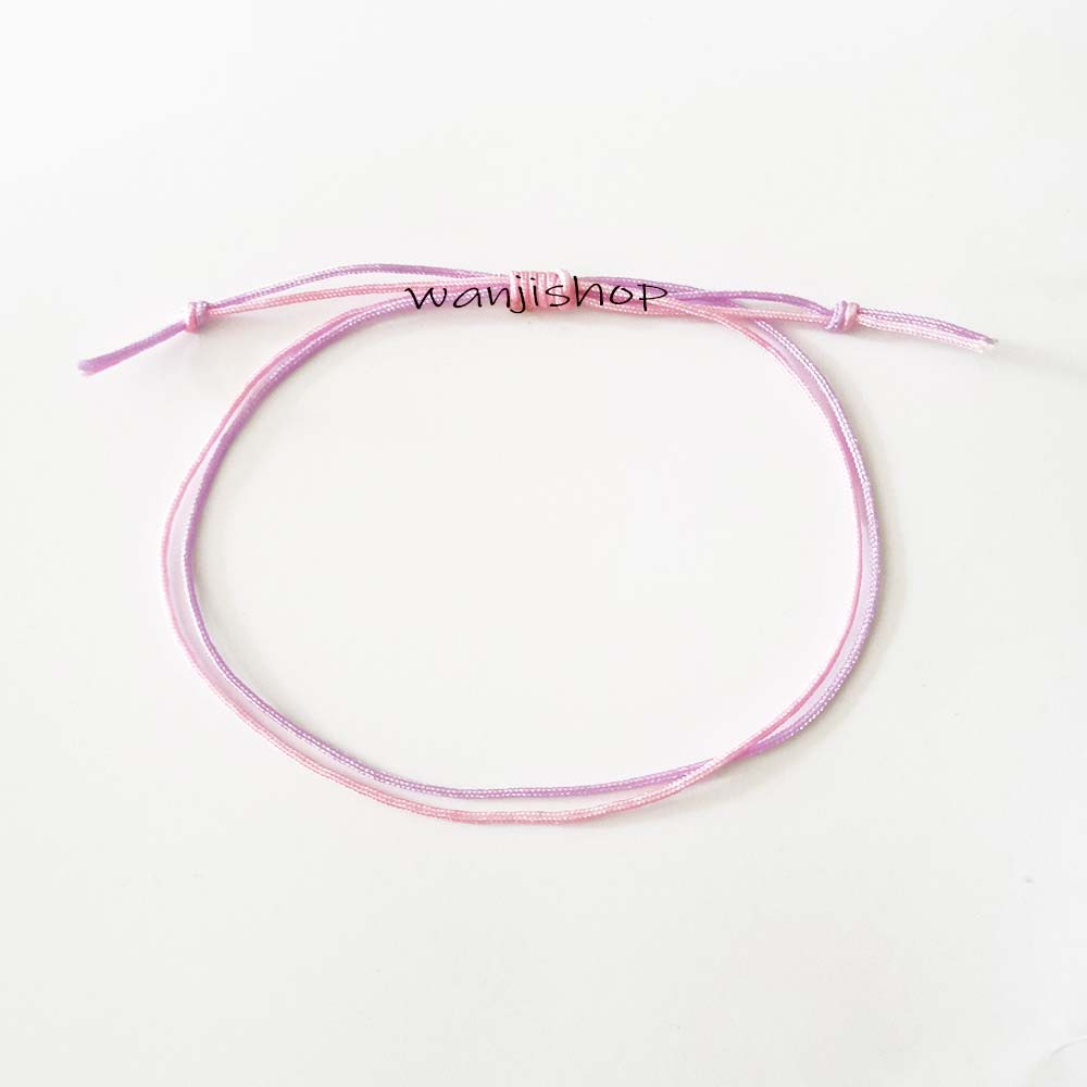 Gelang Tali Tiny Super Simple Cute 2 WARNA MIX