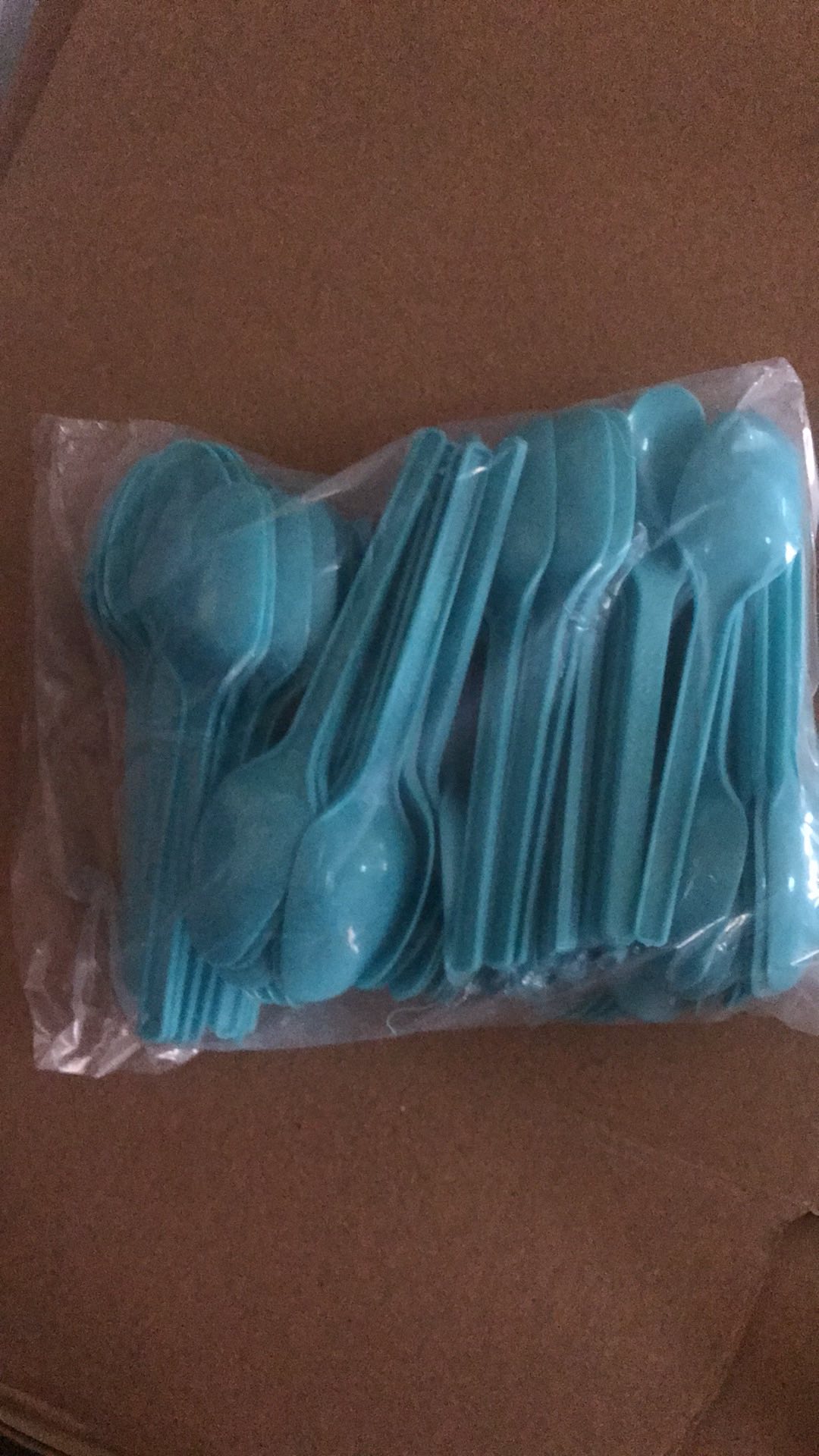 Sendok Pudding Plastik/sendok Puding
