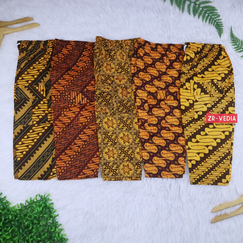 Celana Boim Batik Uk 4-5 Tahun / Pants Kids Anak Laki Celana Panjang Motif Batik Harian Santai Murah