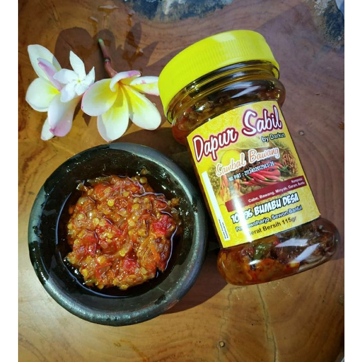 

Sambal Bawang polos dan Sambal Pete tanpa terasi uleg Dapur Sabil