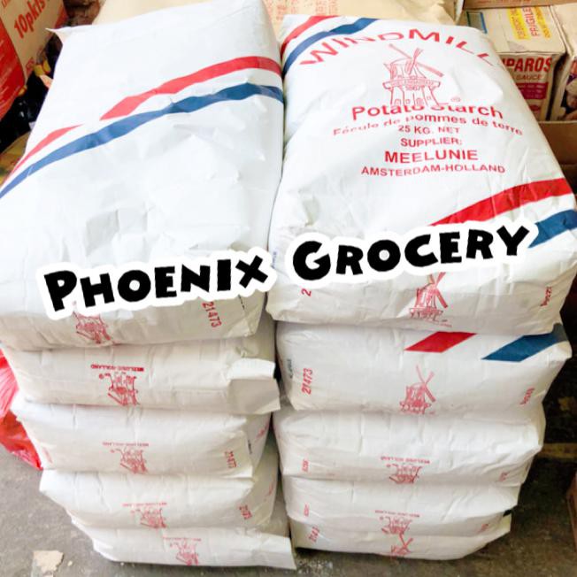 

Tepung Potato Starch Sang Fen Windmill 25 Kg