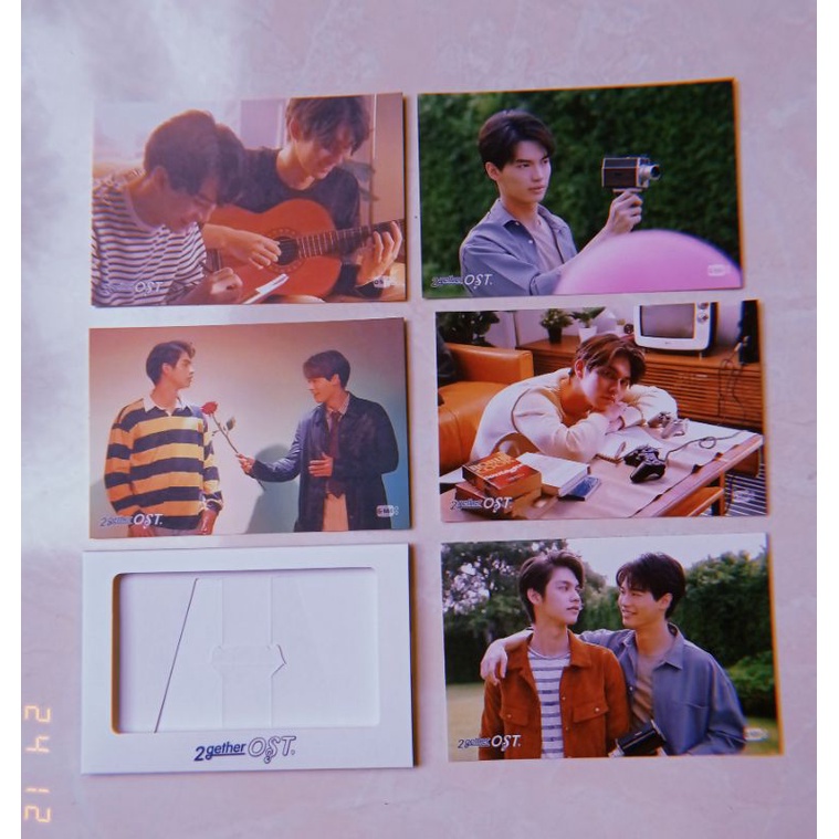 [beli 2 lebih murah] Postcard 2gether ost sarawat tine 2gether the series bright vachirawit win meta
