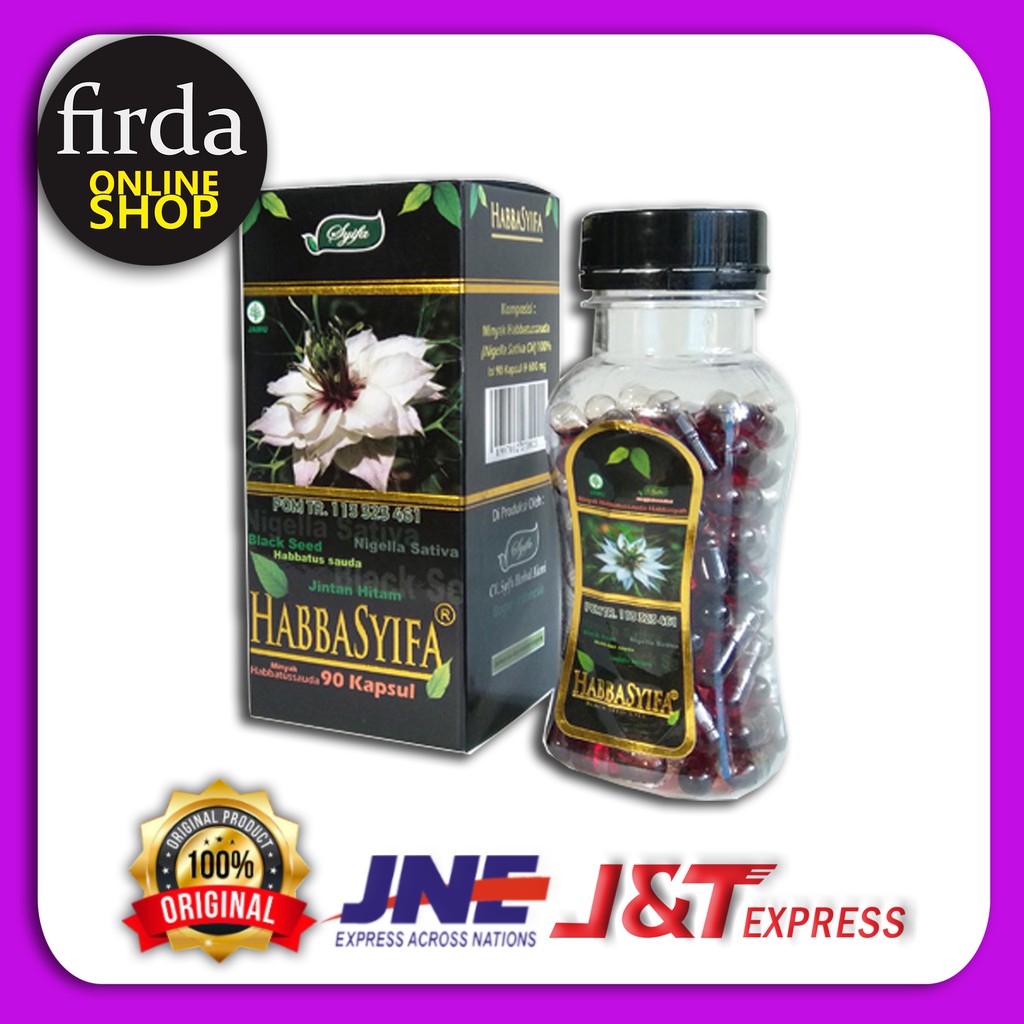 HABBATUSSAUDA / HABBATUSSAUDA HABBASYIFA / KAPSUL MINYAK HABBATUSSAUDA / HABBASYIFA 90 KAPSUL