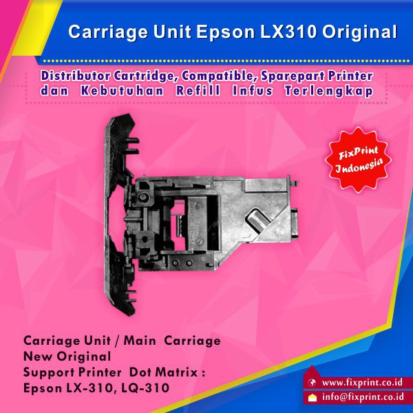 Carriage Unit Printer Epson LX310  Main Carriage LX 310