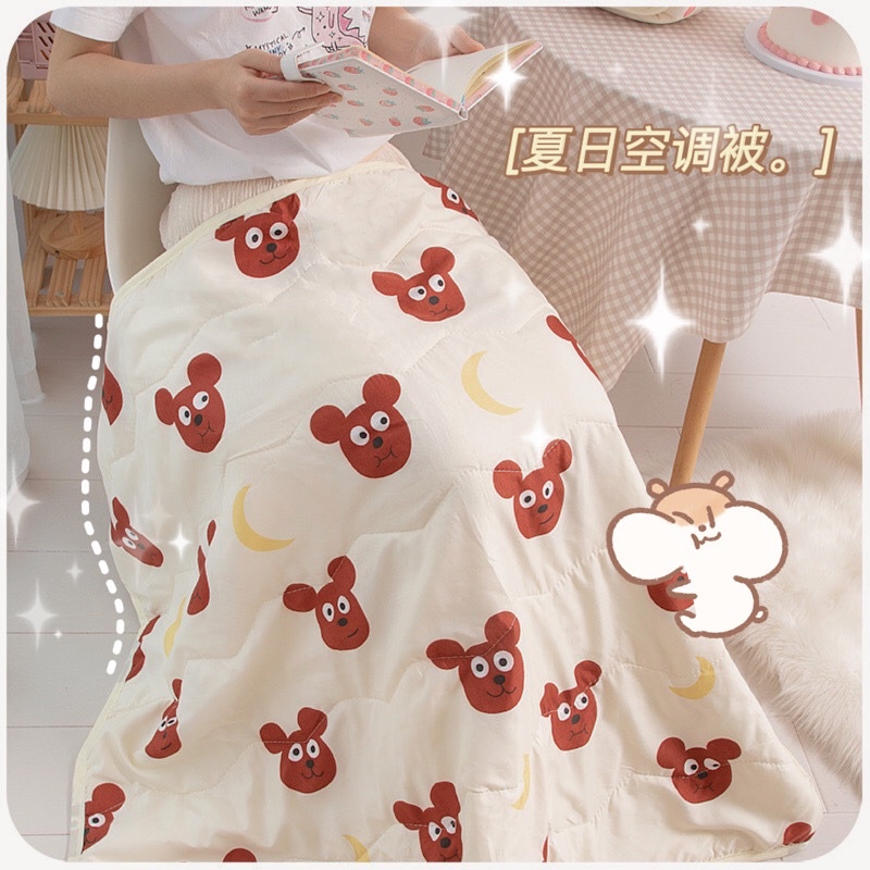 PREMIUM SELIMUT BEAR BLANKET / SELIMUT KOREA UKURAN 150x200cm / SELIMUT TIDUR MOTIF LUCU / SELIMUT HIGH QUALITY