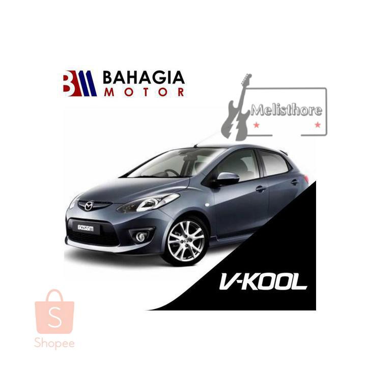 KACA FILM MOBIL KCM2F1850 FULL VKOOL VK40+VIP+VIP MAZDA 2 HATCBACK