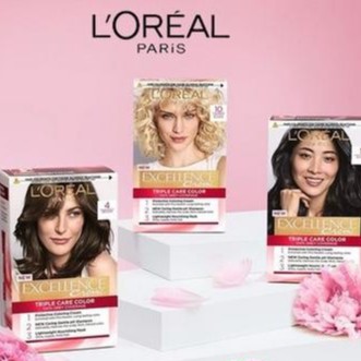 ★ BB ★ L'OREAL Paris Excellence Creme Hair Color - Cat Pewarna Rambut Permanen - LOREAL