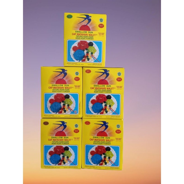 

agar agar swallow sun 7gr