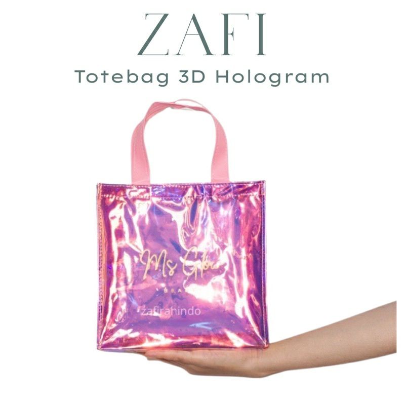 Tas ms glow / Tote Bag Ms Glow/Tas hologram ms glow /Gift Ms glow /