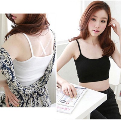 SHIMAMURA.ID | CROP TENGTOP TALI | TENGTOP CROP SPANDEX SOFT | TENGTOP CROP | DALAMAN WANITA | ATASAN WANITA | TENGTOP TALI KECIL-2