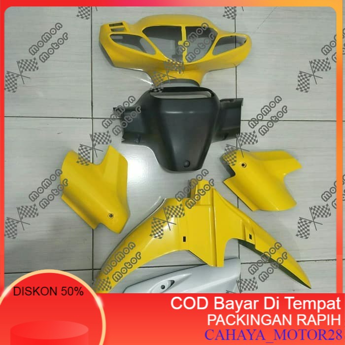 Bodi Bagian Depan Suzuki Satria Malaysia Warna Kuning