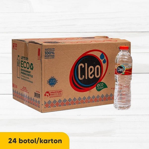 

CLEO ECOSHAPE Air Mineral 330ml x 24 botol (1 box)