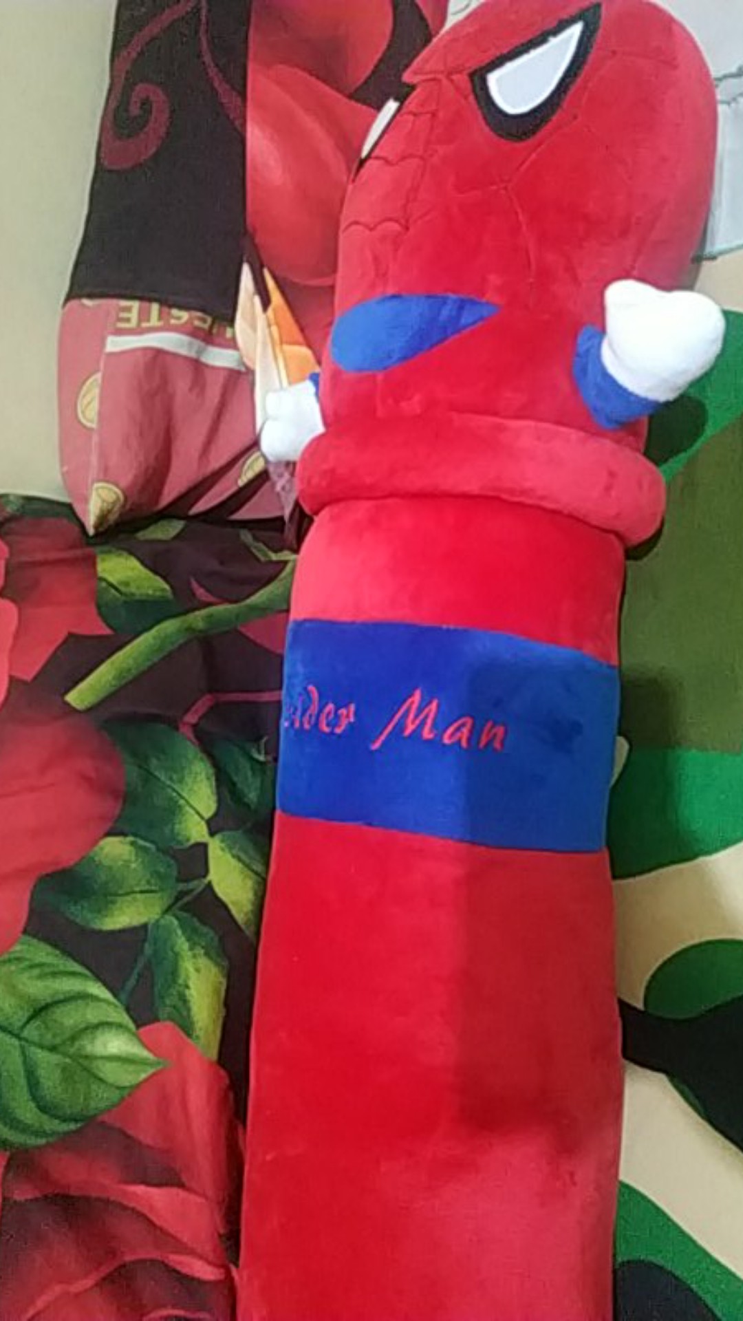 Guling Spiderman 70cm/guling Karakter/guling Superhero/guling Avanger/guling Boneka