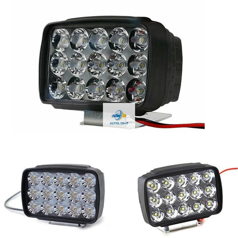 Lampu Tembak Sorot LED Motor Work Light Cree 15 mata /15LED 12 VOLT