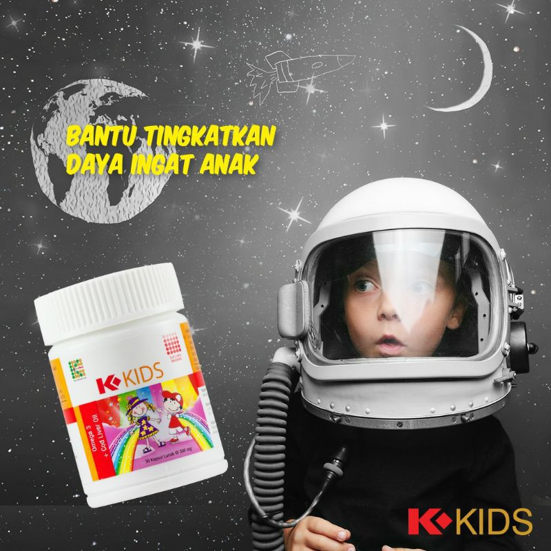 K-Link vitamin anak DHA + omega 3 original