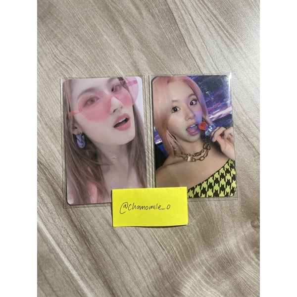 TWICE chaeyoung sana fancy fol formula of love akik lucky draw soundwave result file specs