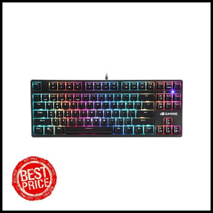Digital Aliance Keyboard Gaming Meca Warrior X Rgb - Orange Termurah