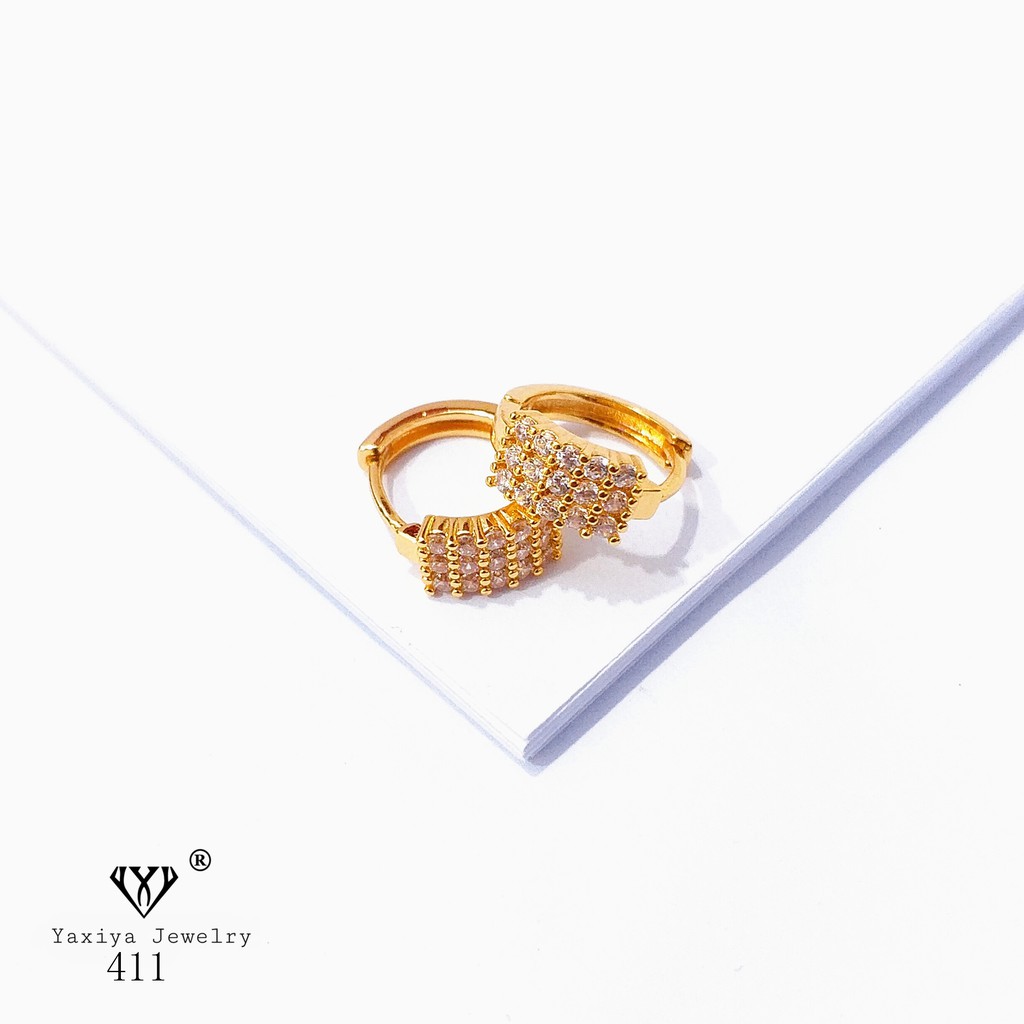 

Anting Permata Perhiasan Lapis Emas Yaxiya Jewelry 18k 411