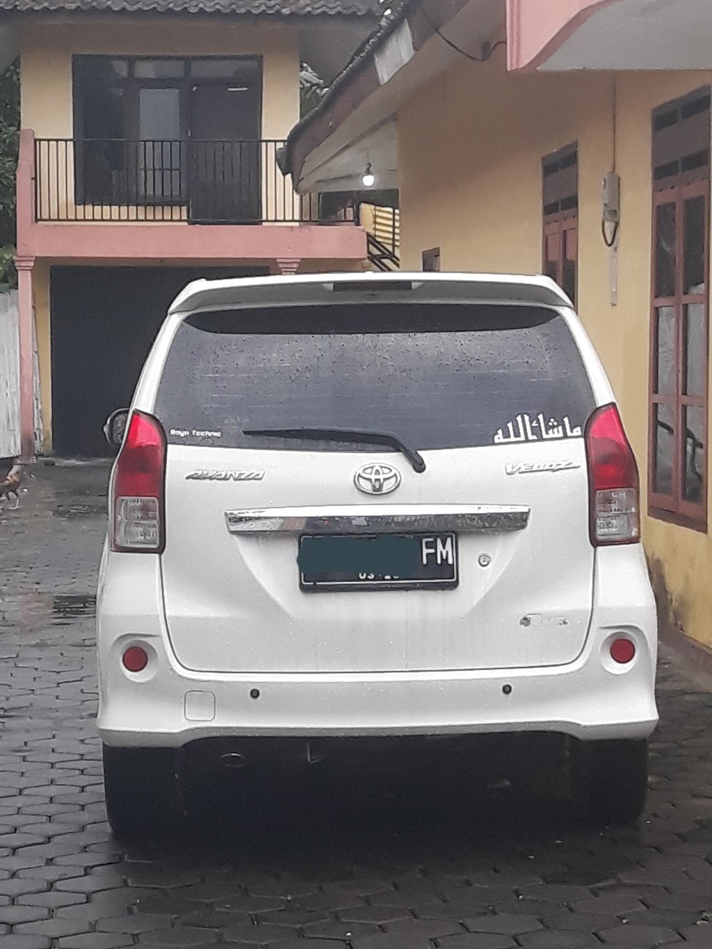 Sticker Kaligrafi Masya Allah Oracal Mobill Wall