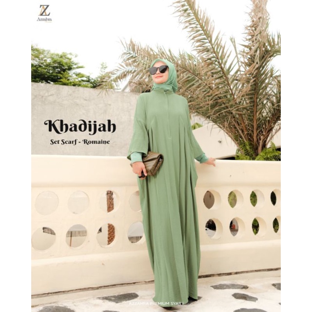 Khadijah set scraft by Azzahra Premium Syari