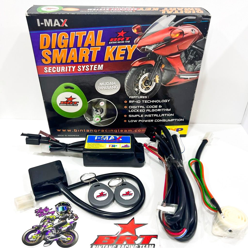 SMART KEY ALARM MOTOR BRT NMAX ABS NON ABS AEROX LEXI ALL NEW NMAX NEW AEROX ANTI MALING