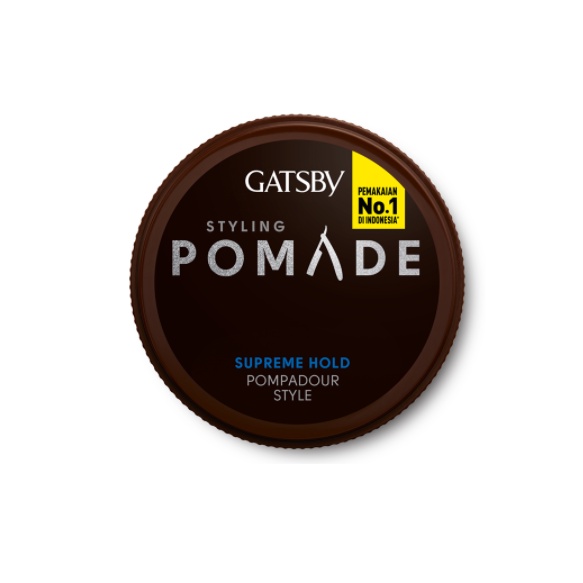 Minyak Rambut Gatsby Styling Pomade 75 g Supreme Hold