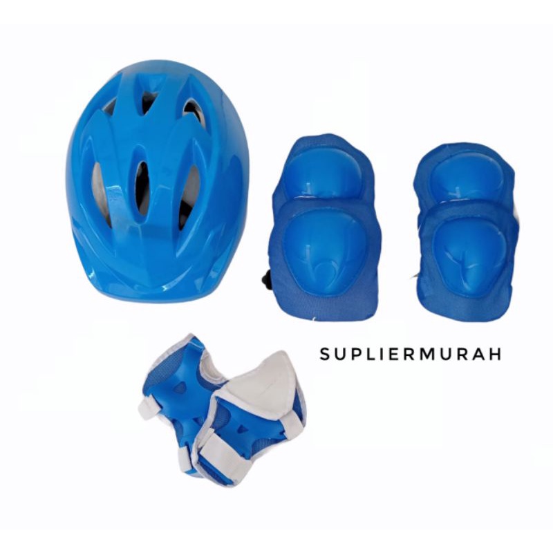 set helm deker anak dan dewasa helm dan pelindung