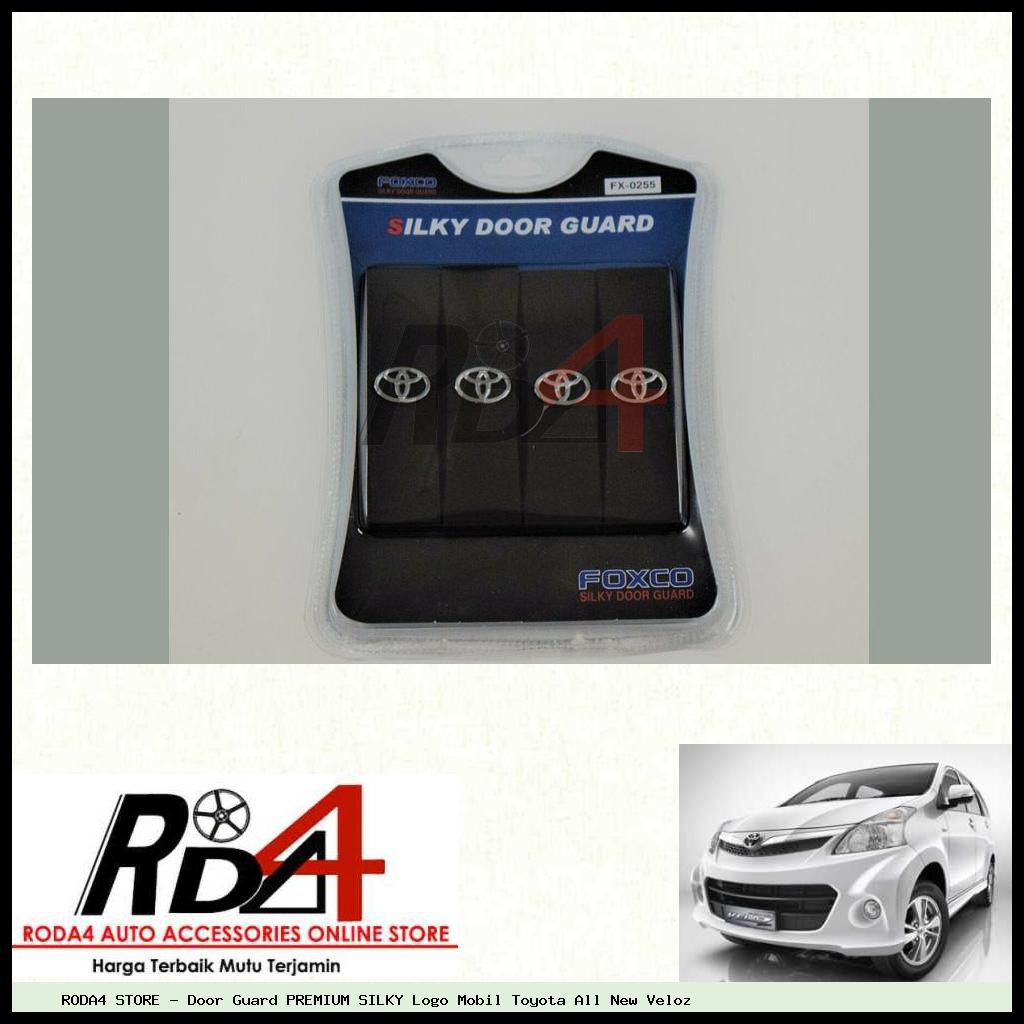 Door Guard PREMIUM SILKY Logo Mobil Toyota All New Veloz