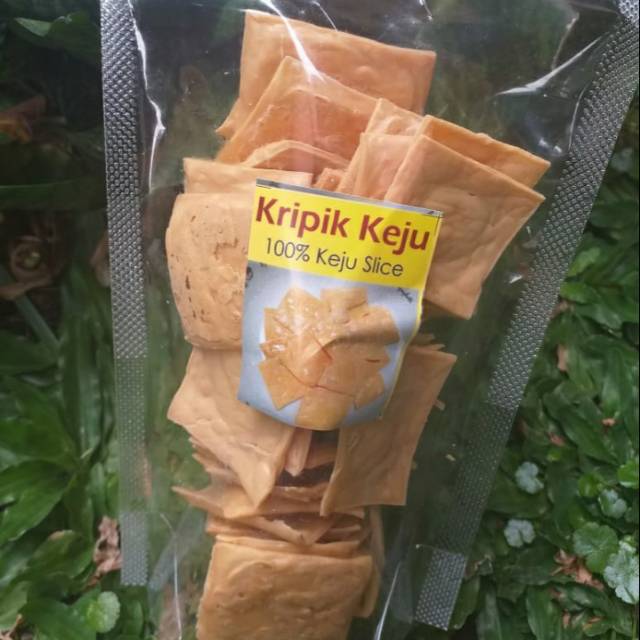 

Keripik keju slice, 100% keju asli 85 gram