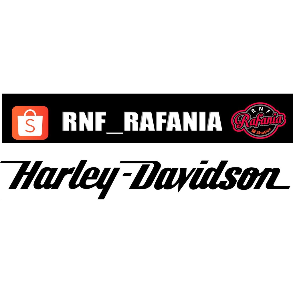 Stiker Harley Davidson sticker cutting sticker mobil sticker motor part 1