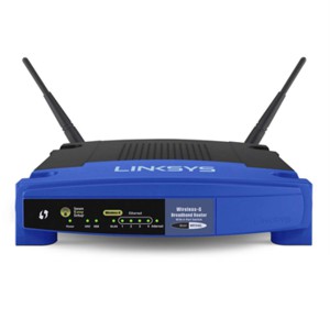 Linksys WRT54GL-AS Wireless-G Router 4 Port UTP 2x antena for Linux