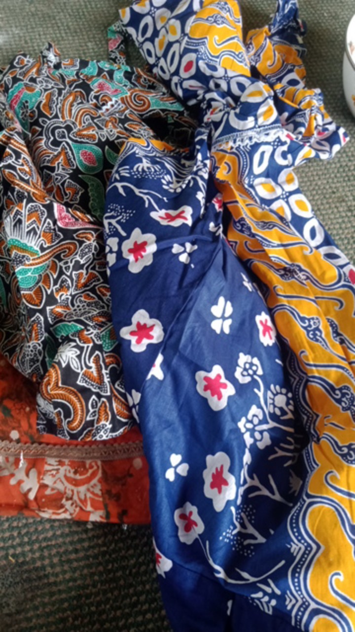 Baju Anak Gamis Batik Anak/usia 6-8 Th Baju Muslim Batik Anak Grosir Ecer Gamis Anak