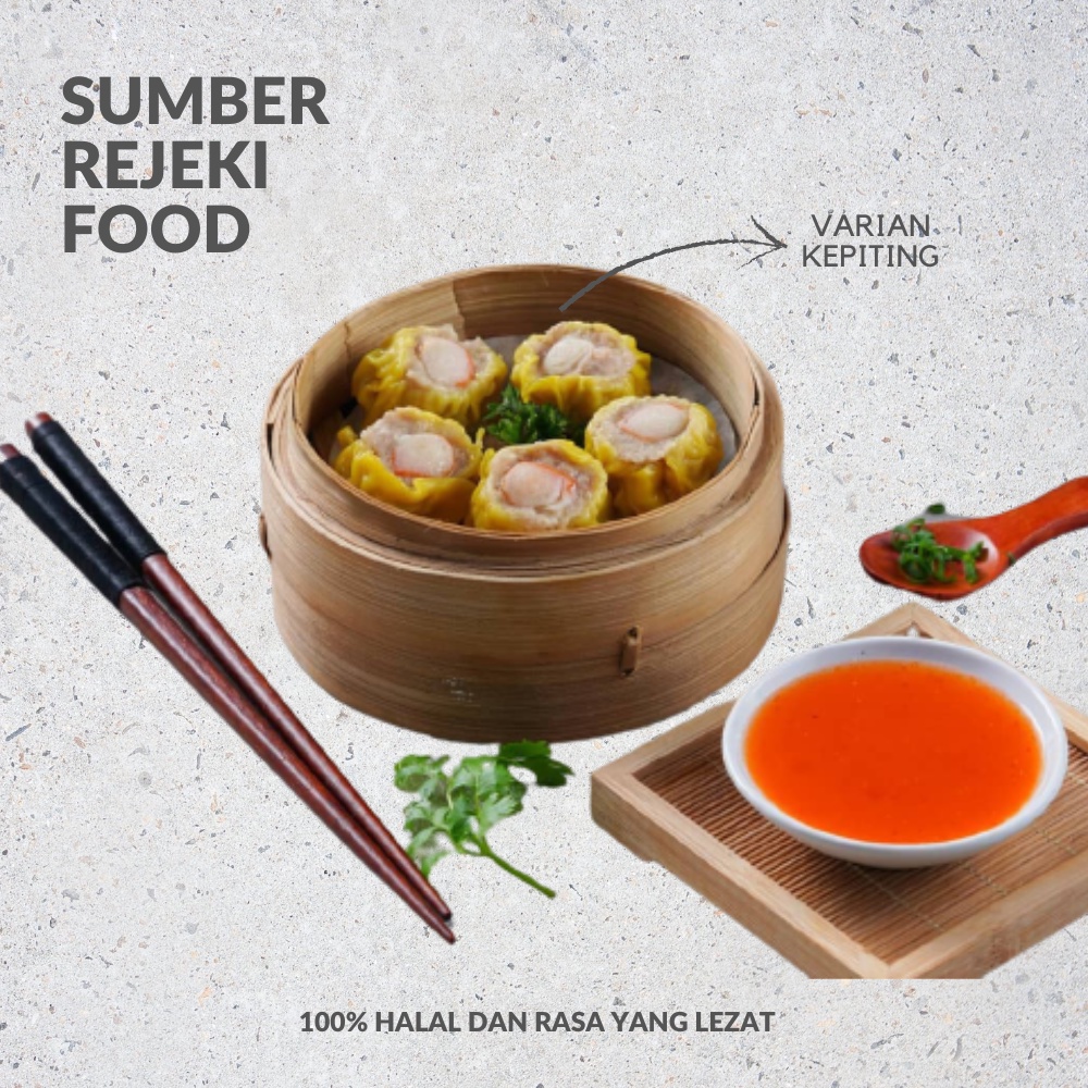 

DIMSUM ISI 25 PCS DIMSUM KEPITING SIOMAY DIMSUM FROZEN HALAL DAN LEZAT - SUMBERREJEKIFOOD