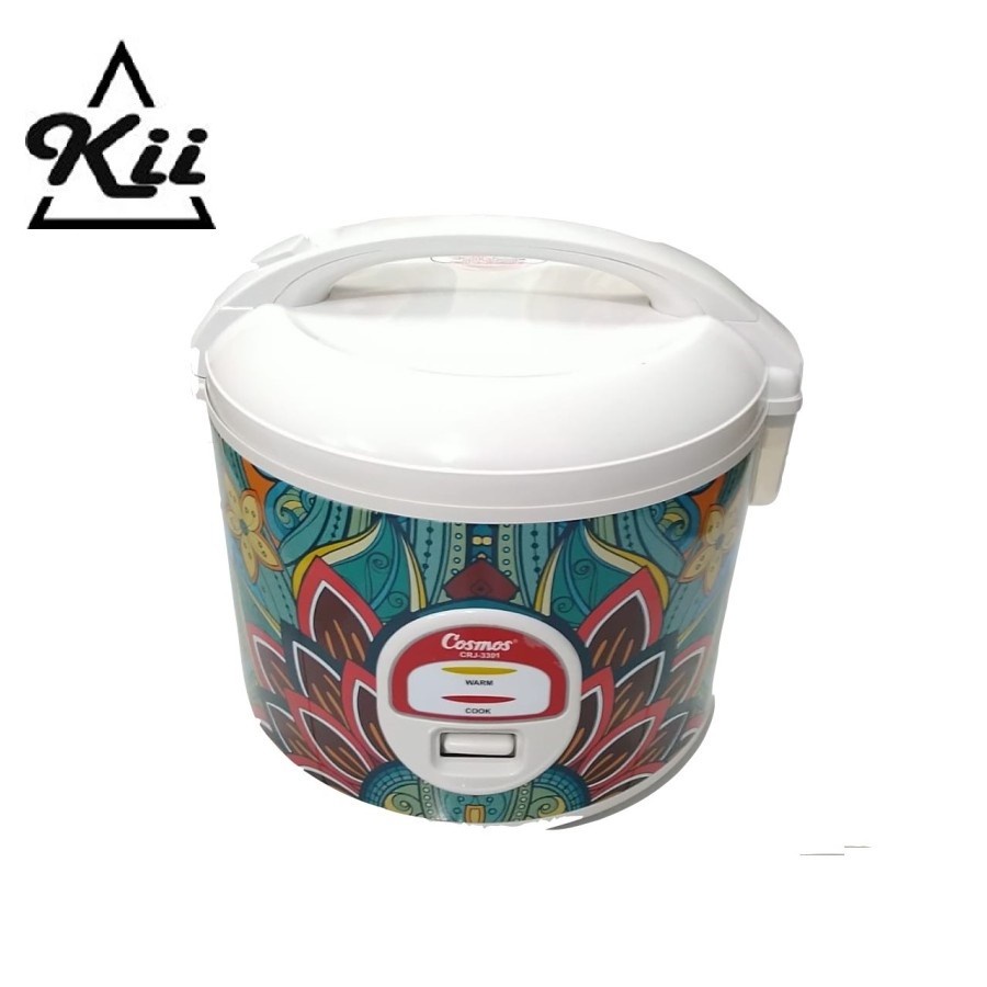 Cosmos CRJ-3301 Rice Cooker 1,8L - Cosmos Penanak Nasi Anti Lengket