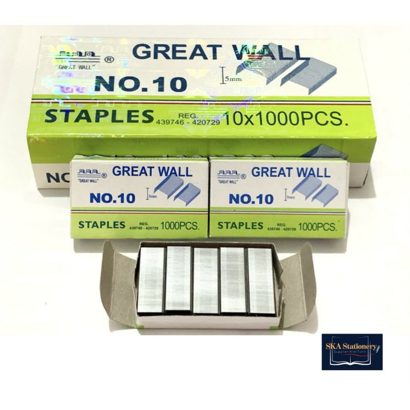 

isi Staples no 10