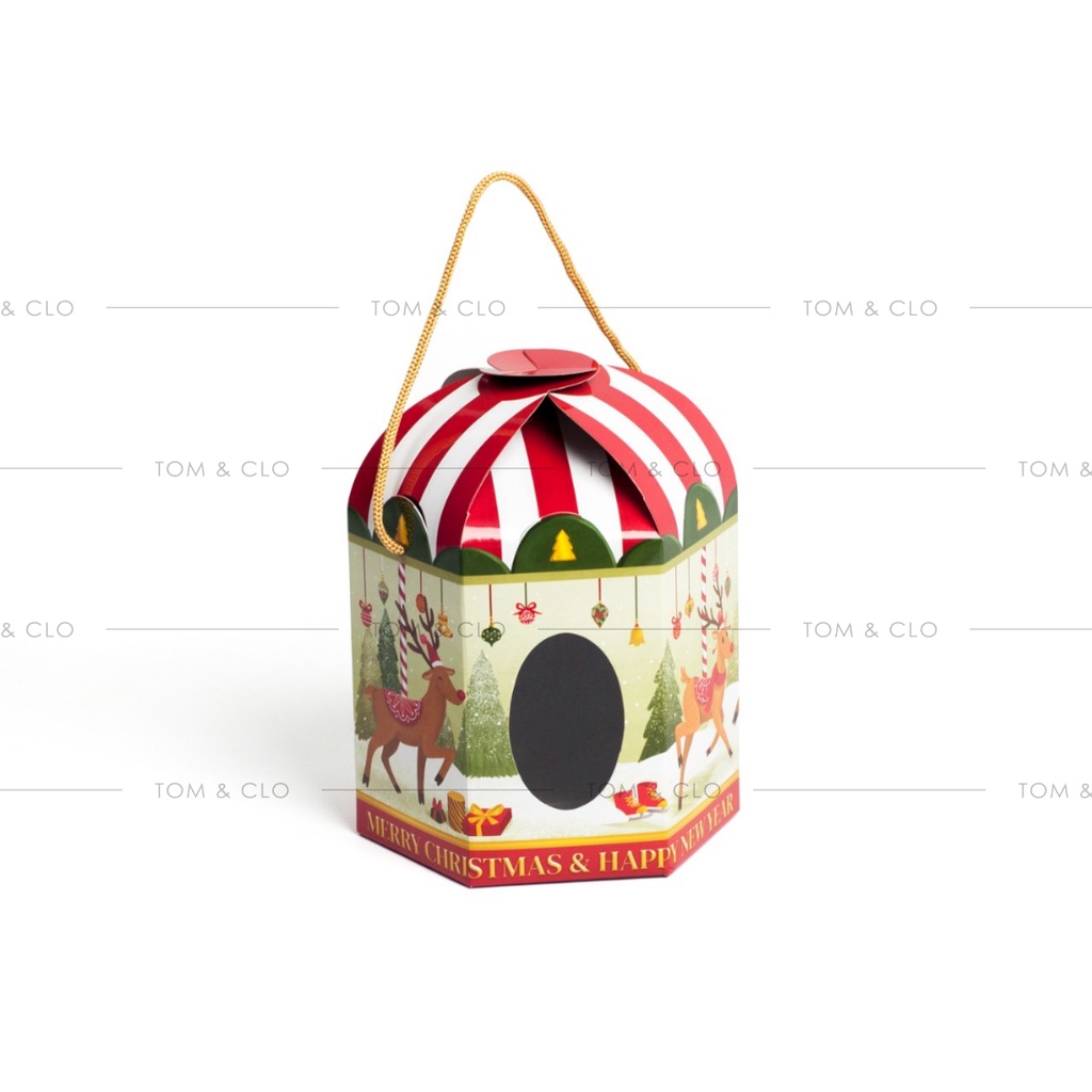 

Christmas Box / Christmas Packaging / Box Kemasan Natal Carousel