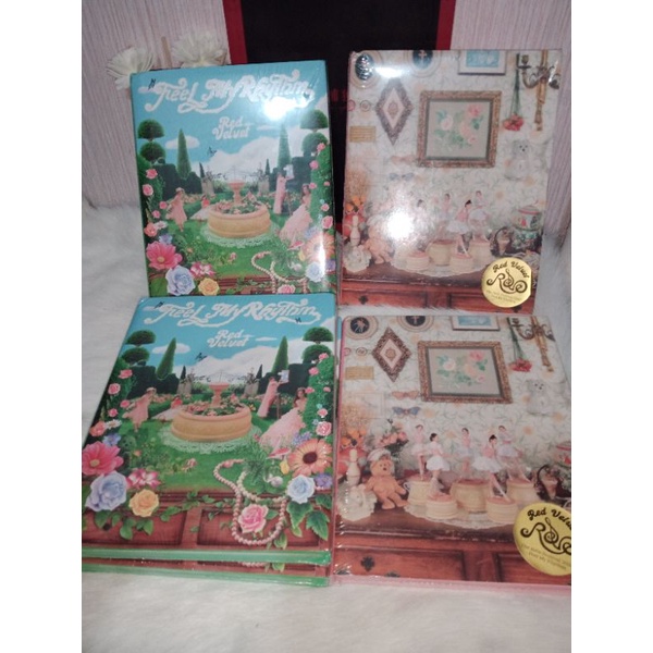 Album Red Velvet Feel My Rhythm capriccioso, calmato, & orgel ver