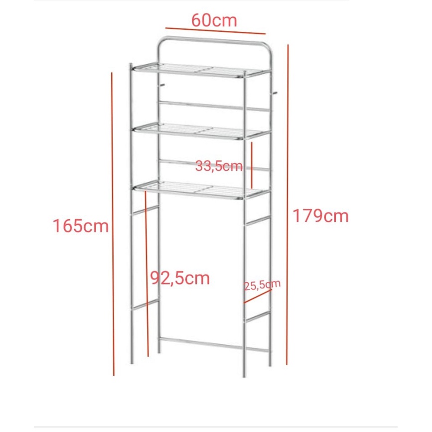 New Model Toilet Rack 3 Susun MB994