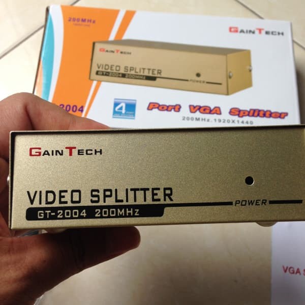 VGA Splitter 1-2 Gaintech