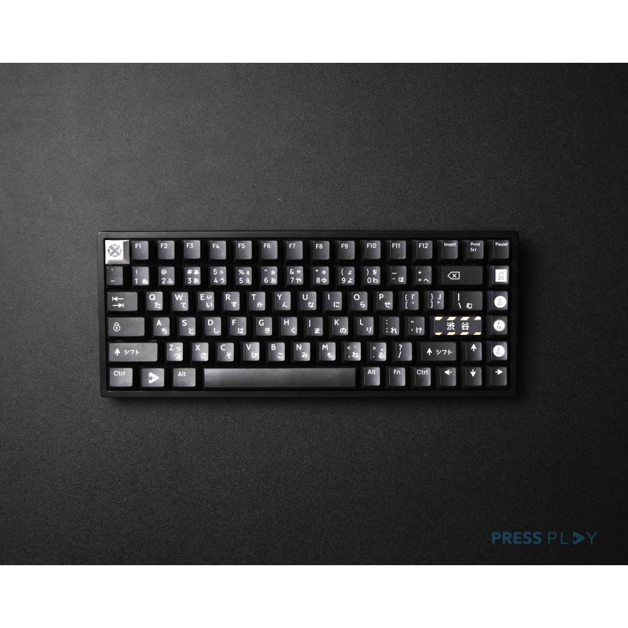 Press Play Shibuya Japanese Root PBT Keycaps 118 Set OEM Profile