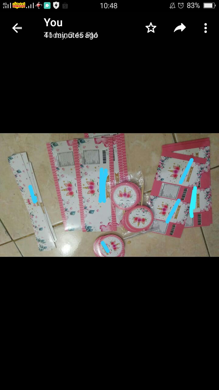 Topper Cupcake Ulang Tahun Anak - 2