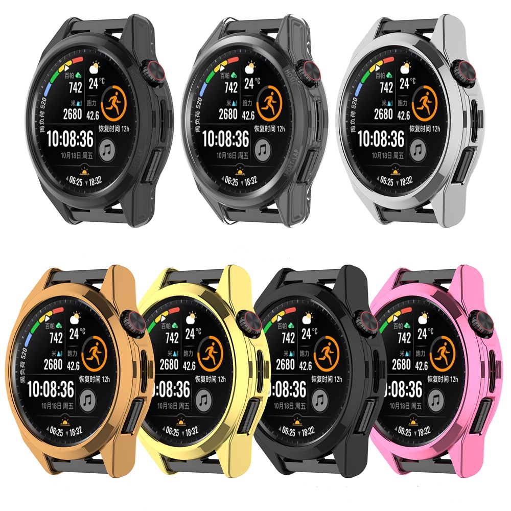 Casing Pelindung Bumper Bahan TPU Untuk Smartwatch Huawei GT Runner